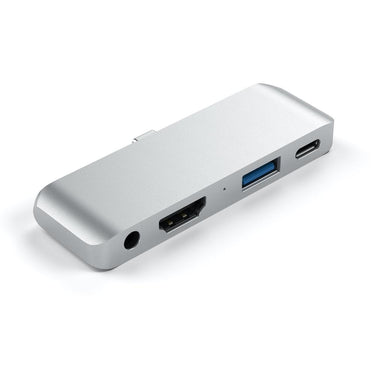 satechi usb-c mobile pro hub silver